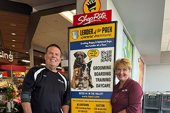 Supermarket Welcome Center Advertising